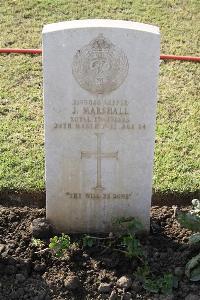 Ismailia War Memorial Cemetery - Marshall, James